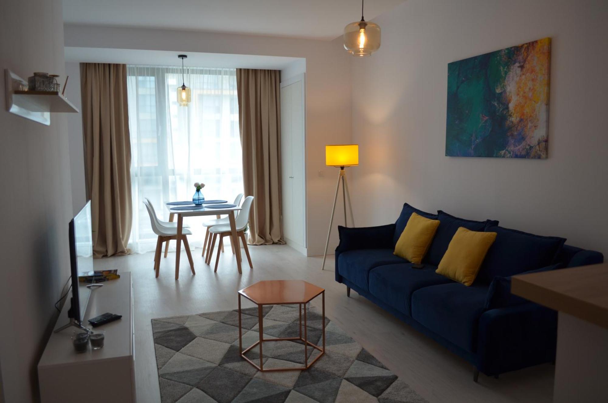 Aba'S Apart Onix Blue Mamaia Nord 那沃达利 客房 照片